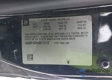 2011 Cadillac Cts Premium из США, поврежденный, VIN 1G6DP1EDXB0111112